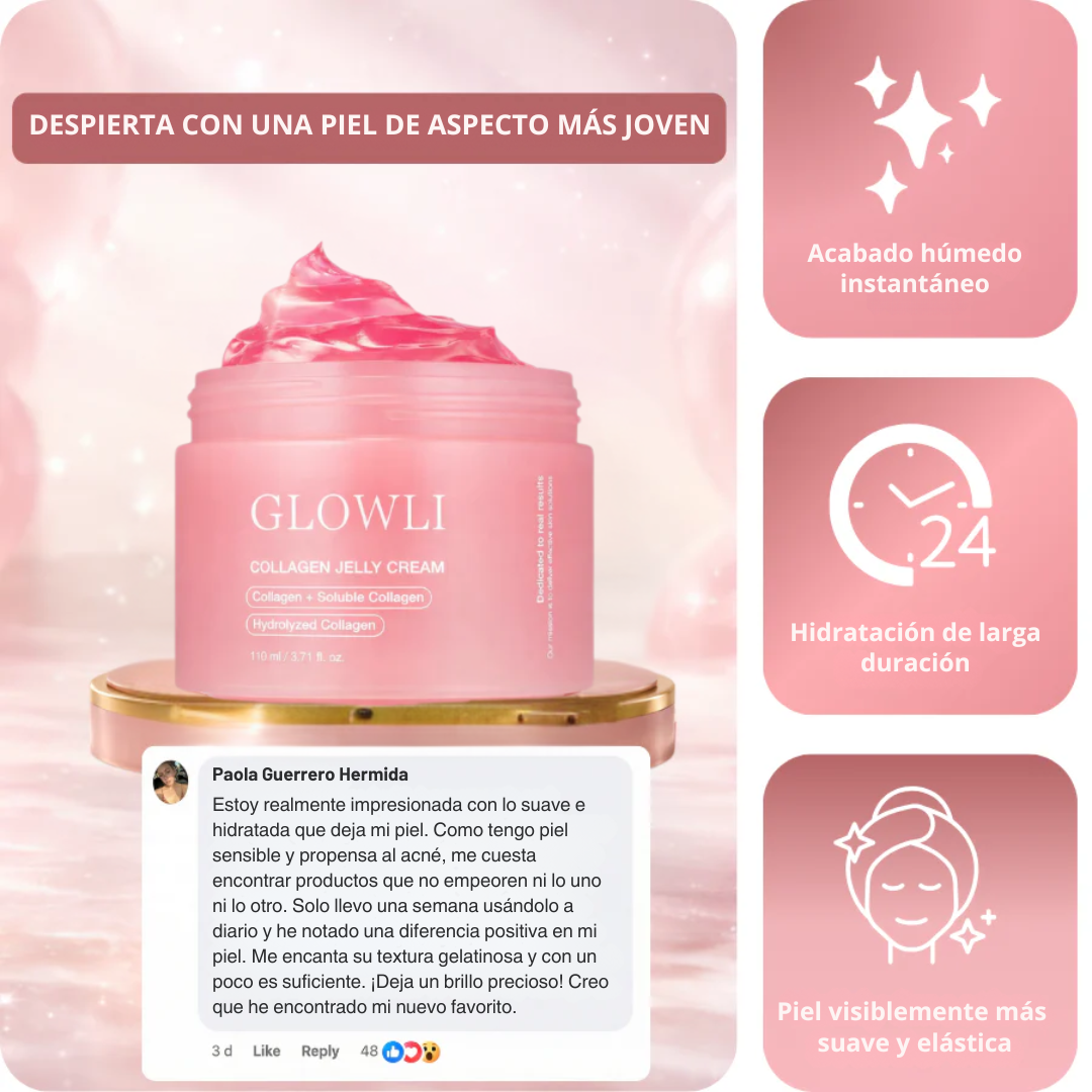 GLOWLI JELLY GLOW | Tratamiento Hidratante & Iluminador