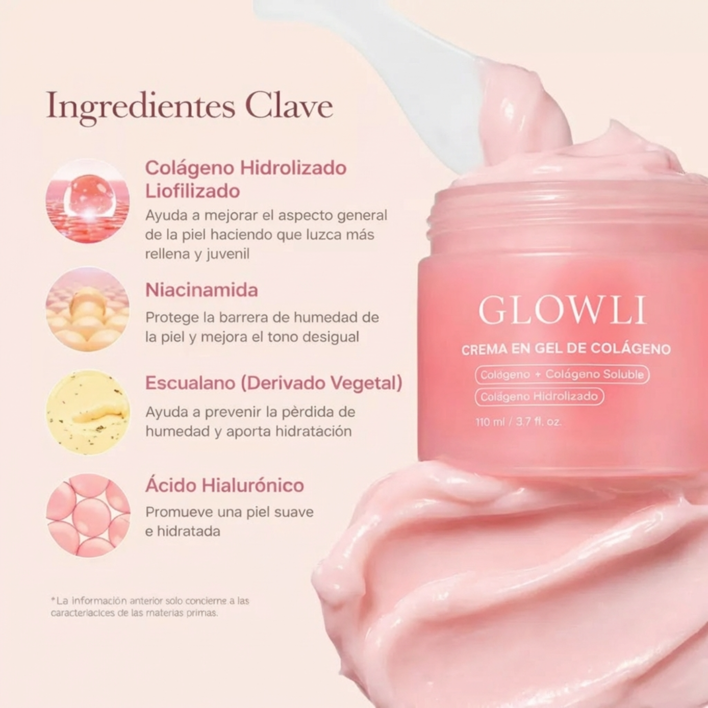 GLOWLI JELLY GLOW | Crema Antiarrugas Coreana